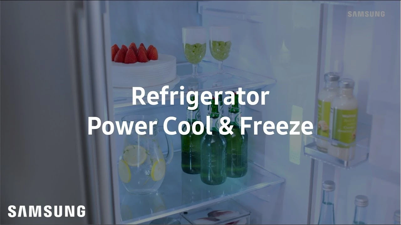 One Door refrigerator: how it works - Power Cool and Freeze | Samsung